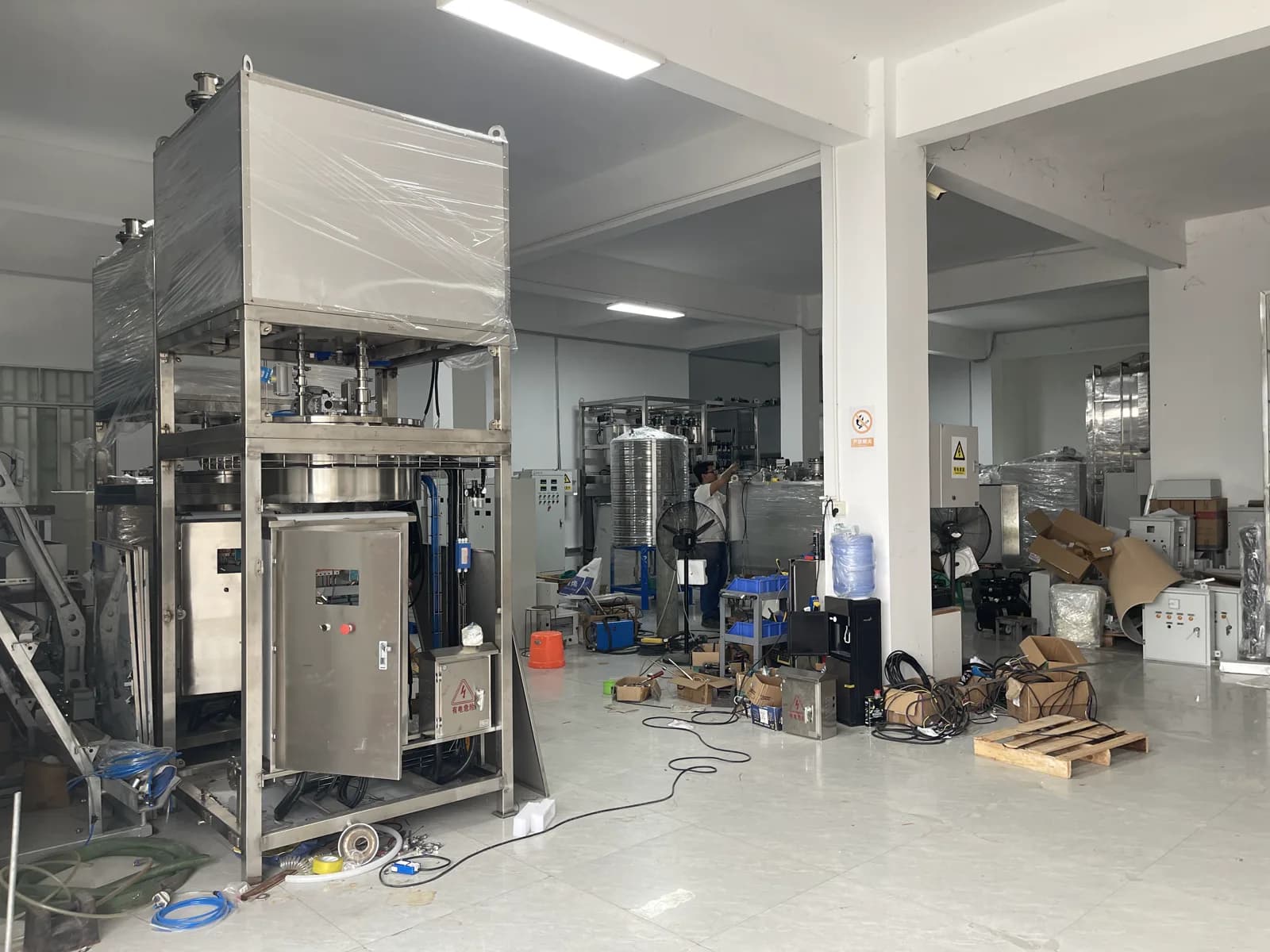Nanling equipment assembly workshop